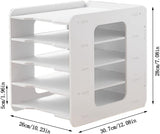 DS BS Desktop A4 Paper File Storage Organizer Holder