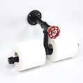 DS BS Industrial Pipe Wall Mounted Toilet Paper Holder-2 Rolls