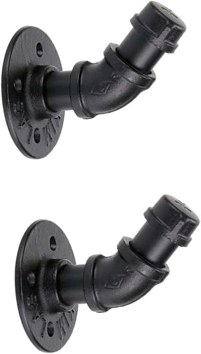 DS BS 2 Pack Industrial Pipe Wall Punch Hook