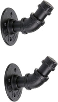 DS BS 2 Pack Industrial Pipe Wall Punch Hook