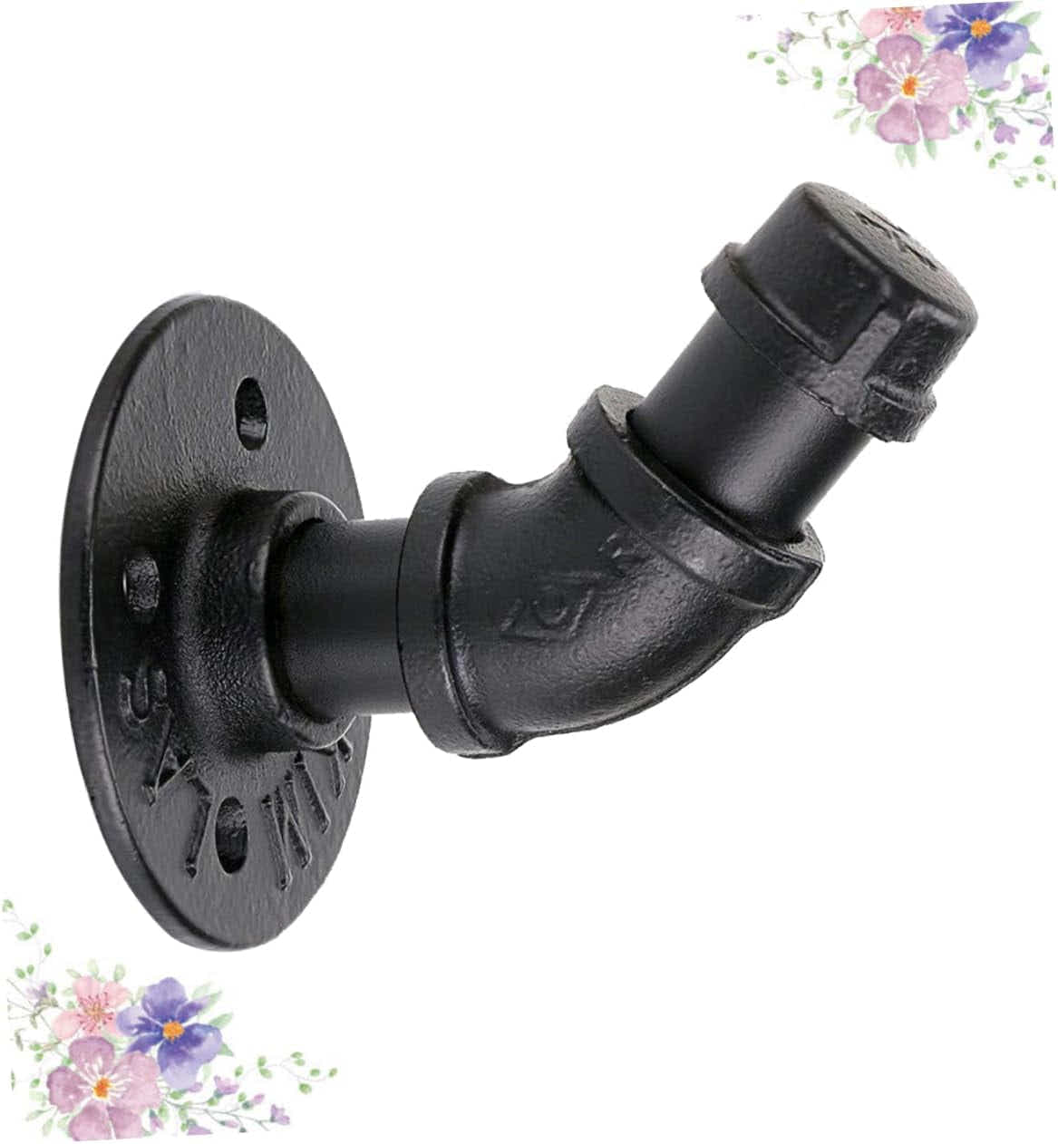 DS BS 2 Pack Industrial Pipe Wall Punch Hook