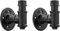 DS BS 2 Pack Vintage Bathroom Robe and Towel Wall Hooks