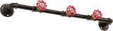 DS BS Industrial Pipe Coat Rack with Faucet Valve-80CM