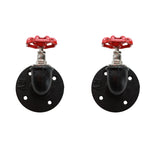 DS BS 2Pack Industrial Pipe Valve Bent Hook
