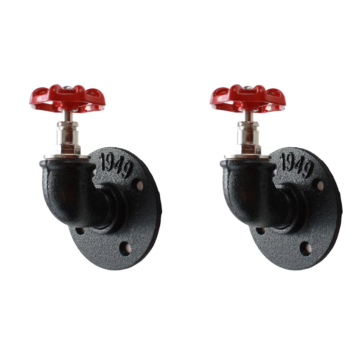 DS BS 2Pack Industrial Pipe Valve Bent Hook