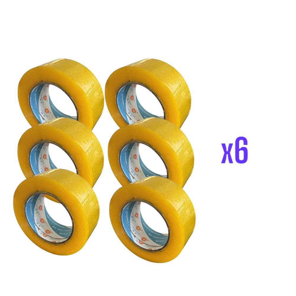DS BS Packing Sealing Tape 112m Roll 6 Pack