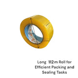 DS BS Packing Sealing Tape 112m Roll 6 Pack