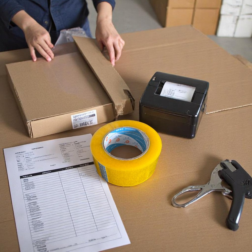 DS BS Packing Sealing Tape 112m Roll 6 Pack