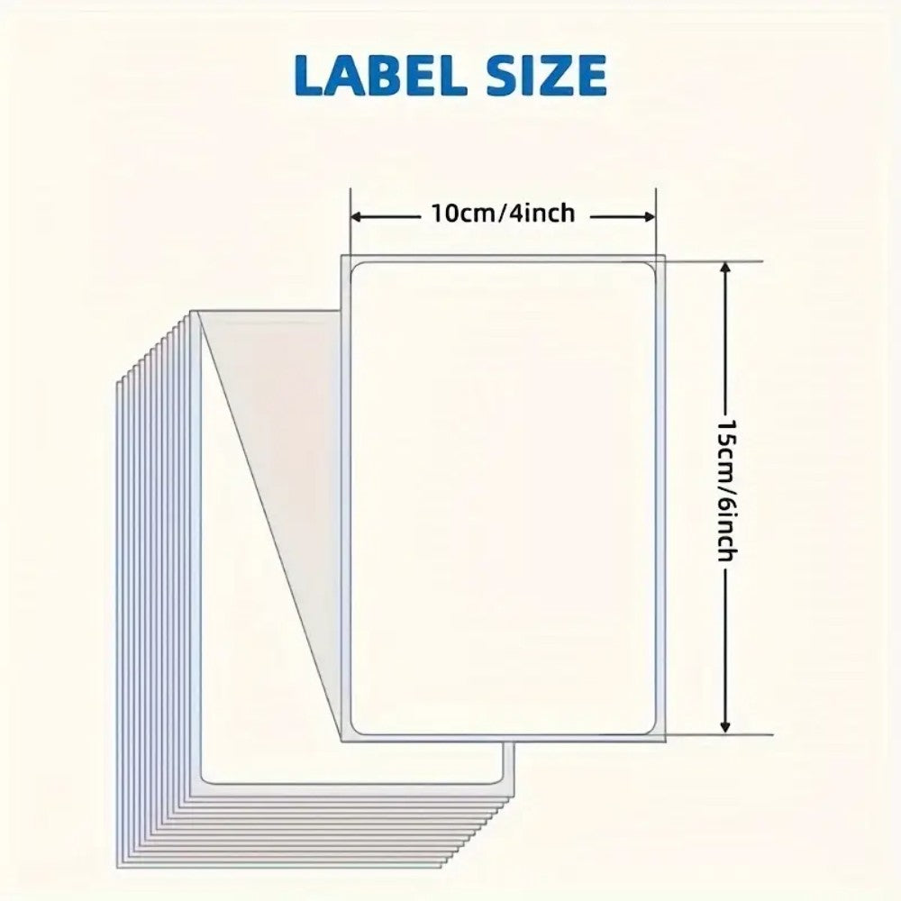 DS BS Thermal Shipping Labels 4x6 Inch 2 Pack 1000Labels