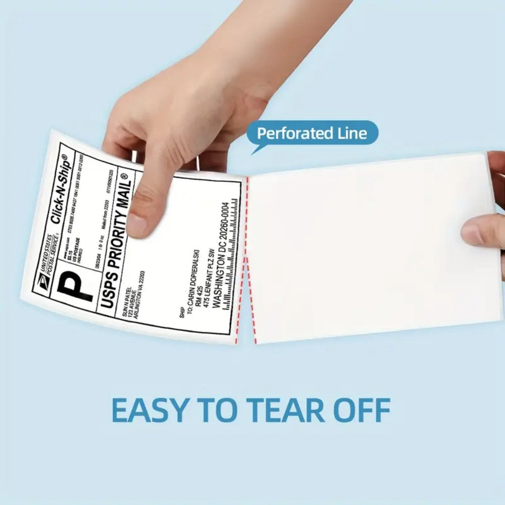DS BS Thermal Shipping Labels 4x6 Inch 2 Pack 1000Labels