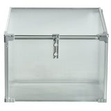 DS BS Mini Aluminum Frame Greenhouse with Roof Vent L60xW51xH51cm