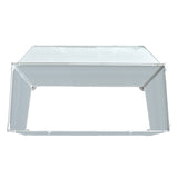 DS BS Mini Aluminum Frame Greenhouse with Roof Vent L120xW51xH51cm