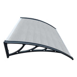 DS BS Door Awning Canopy 100x120cm – Outdoor Front Door Window Rain Shelter