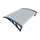 DS BS Door Awning Canopy 100x120cm – Outdoor Front Door Window Rain Shelter