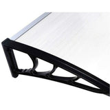 DS BS Door Awning Canopy 100x200cm – Outdoor Front Door Window Rain Shelter