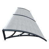 DS BS Door Awning Canopy 100x200cm – Outdoor Front Door Window Rain Shelter