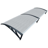 DS BS Door Awning Canopy 100x200cm – Outdoor Front Door Window Rain Shelter