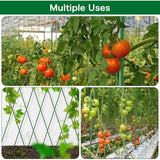 DS BS 10pcs 16mm×1.45m Plastic Coated Metal Garden Stakes