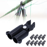 DS BS 15Pcs 16MM Garden Stakes Connector Clip B-Type
