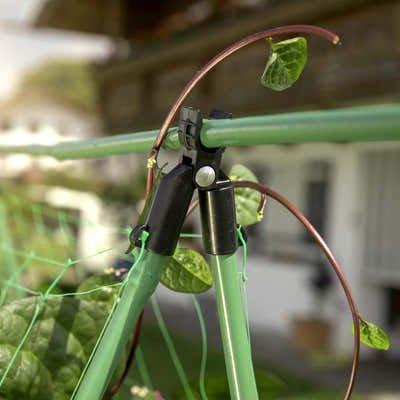 DS BS 15Pcs 16MM Garden Stakes Connector Clip B-Type