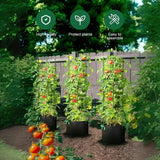 DS BS 3Pack 16MM Garden Tomato Cage Garden Plant Stakes