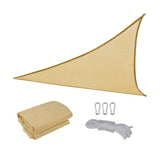 DS BS 3.6 X 3.6 X 3.6M Triangle Sun Shade Sail-Sand