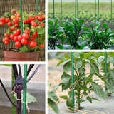 DS BS 10pcs 16mm×90CM Plastic Coated Metal Garden Stakes