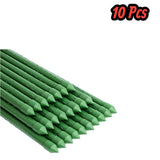 DS BS 10pcs 16mm×150CM Plastic Coated Metal Garden Stakes