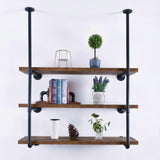 DS BS 3 Tier DIY Industrial Pipe Shelf 60CM