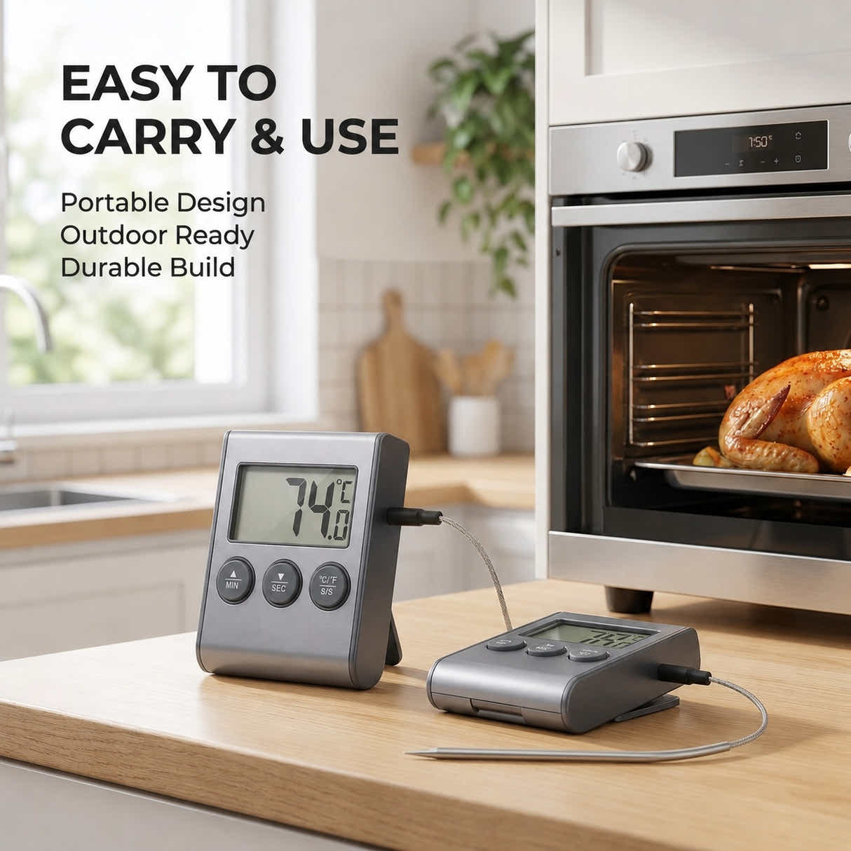 DS BS Digital Meat Thermometer | 2pack