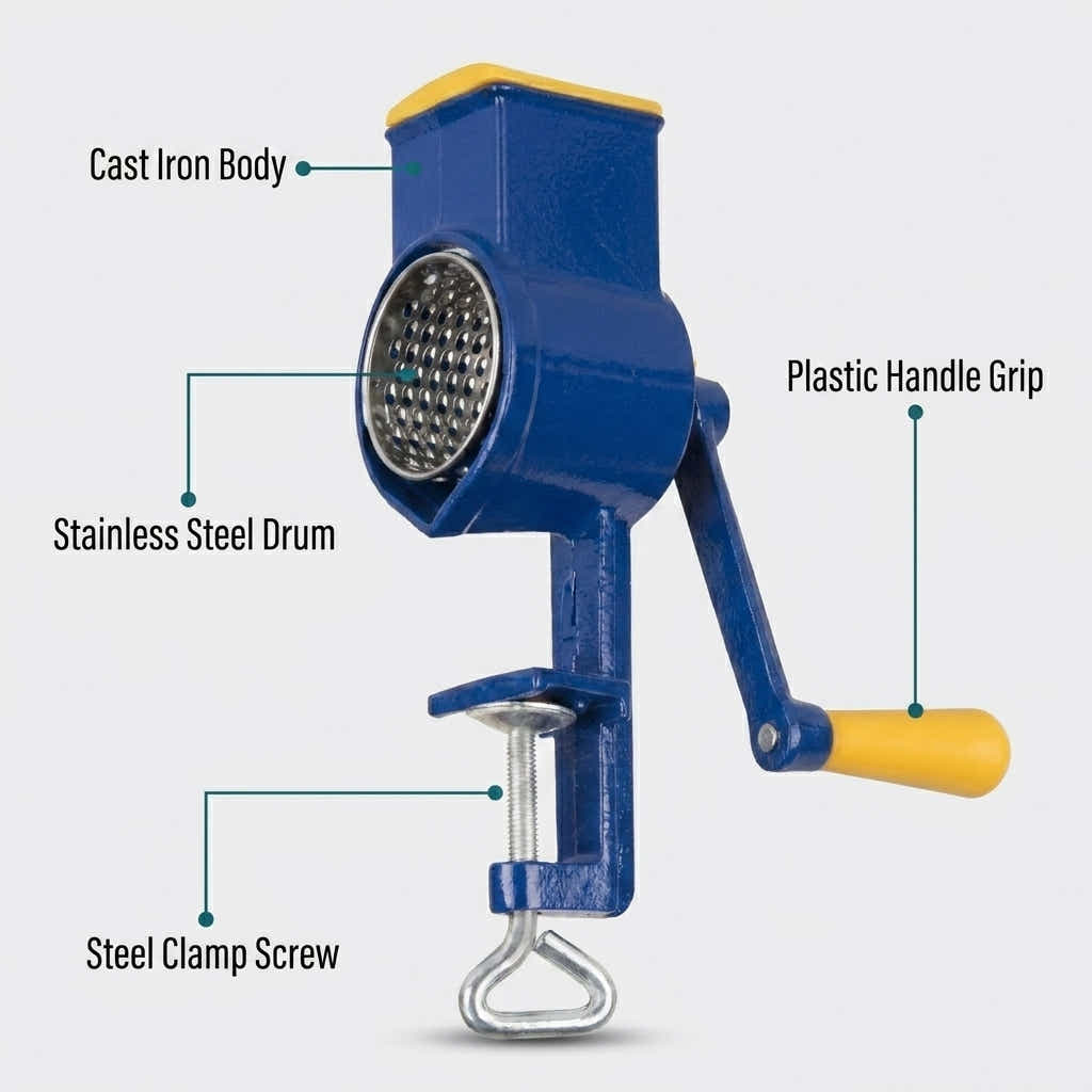 DS BS Manual Hand Spice & Coffee Grinder | Blue