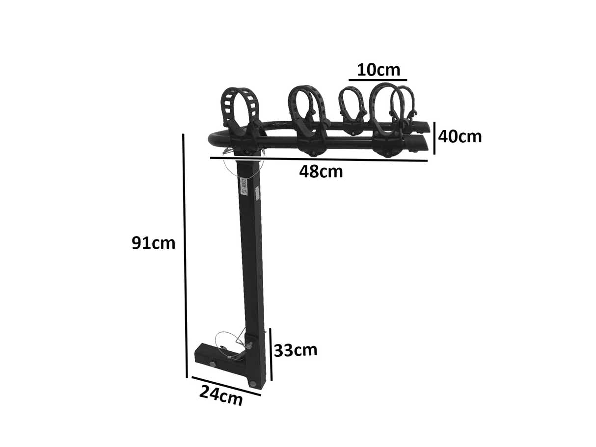 3 Bike Car Carrier Rack