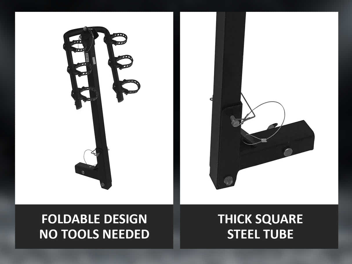 3 Bike Car Carrier Rack