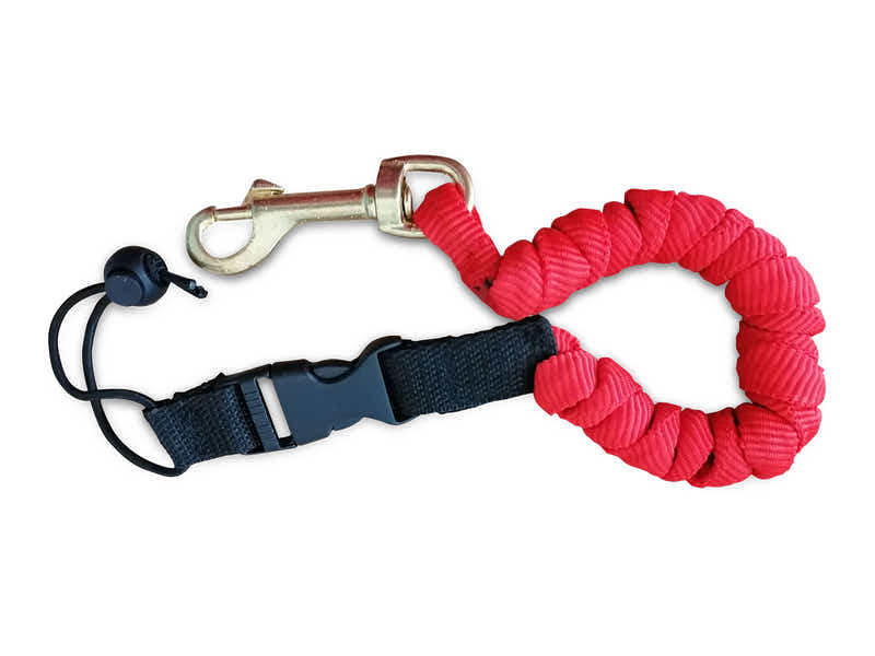 Kayak Paddle Leash with Brass Hooks