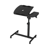 DS NA Artiss Laptop Desk Table Fan Cooling Black 60CM
