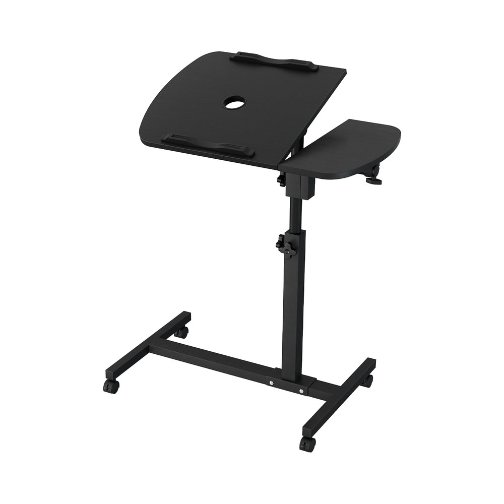DS NA Artiss Laptop Desk Table Fan Cooling Black 60CM