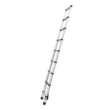 Giantz 2.6M Telescopic Ladder Aluminium Extension Extendable Steps