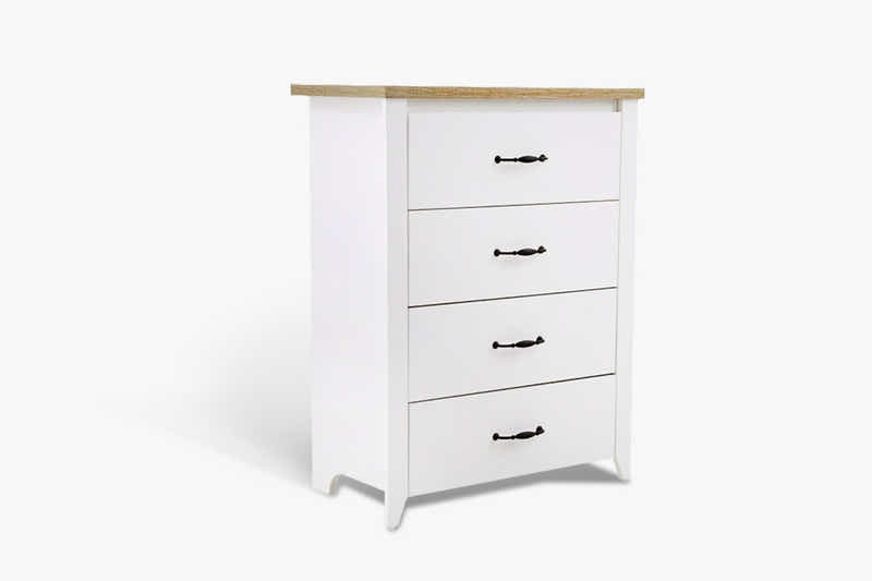 Adelle 4-Drawer Tallboy