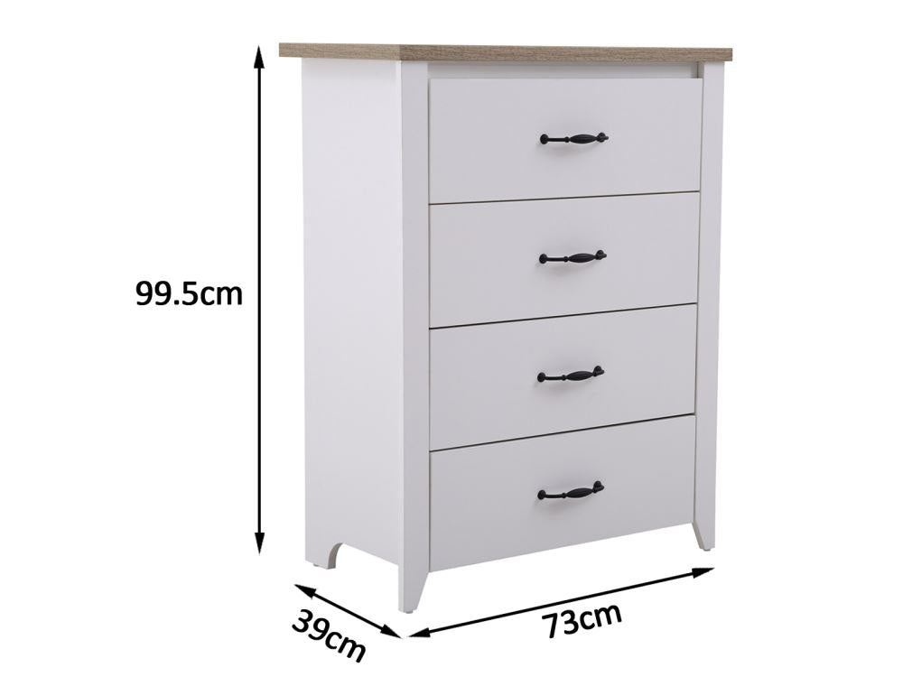 Adelle 4 Draw Tallboy