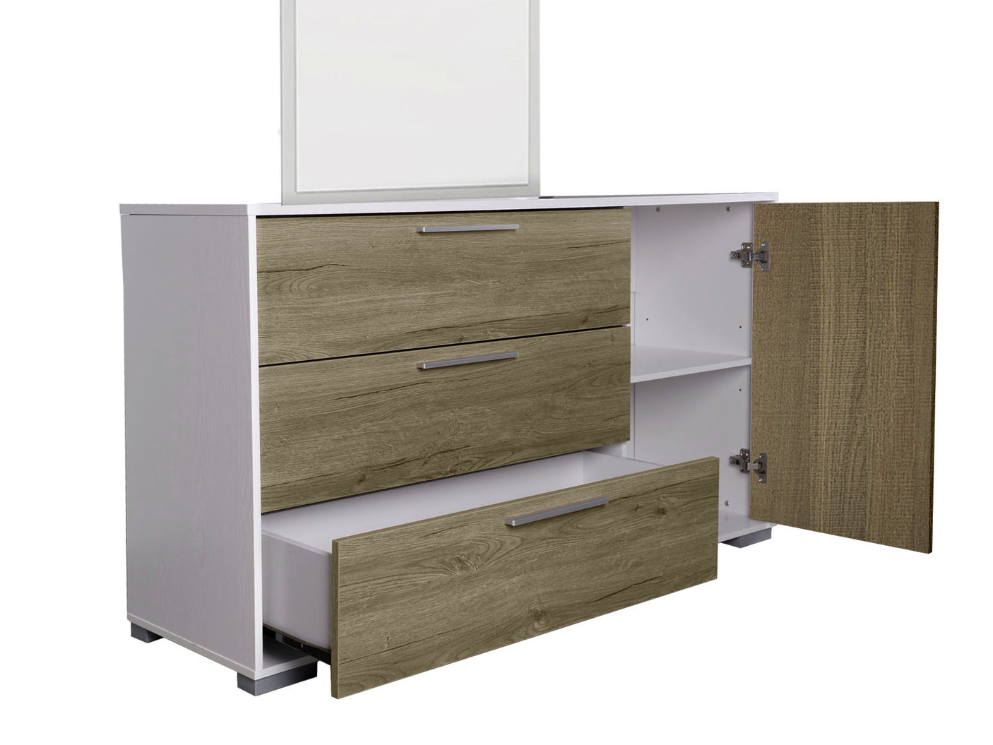 Brooklyn Dresser With Brooklyn Mirror 1.2m