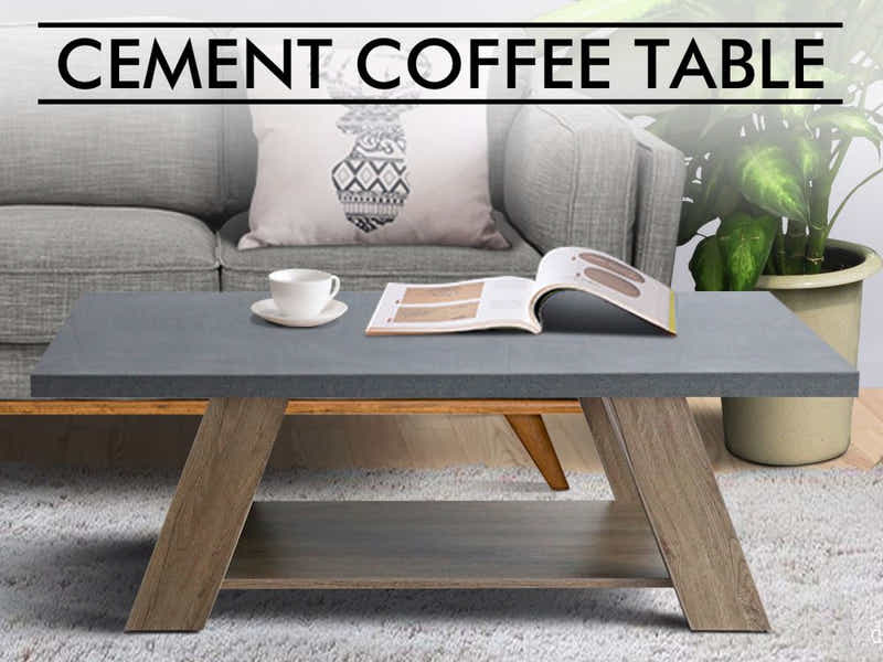 Cement Coffee Table