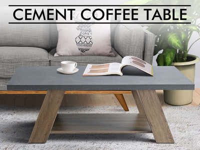 Cement Coffee Table
