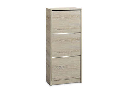 Enkel 3-Drawer Shoe Rack - Oak