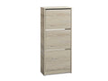 Enkel 3-Drawer Shoe Rack - Oak