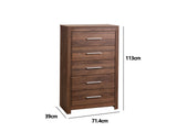 Valnot 5 Draw Tallboy