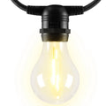 DS NA 68m Festoon String Lights LED Outdoor Wedding Party Garden Decor