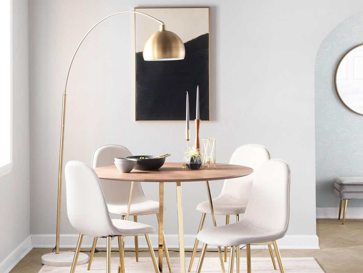 Arteco Floor Lamp White Marble Base