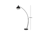 Barn Floor Lamp Black