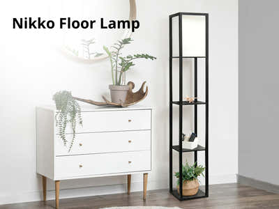 Nikko Floor Lamp Black