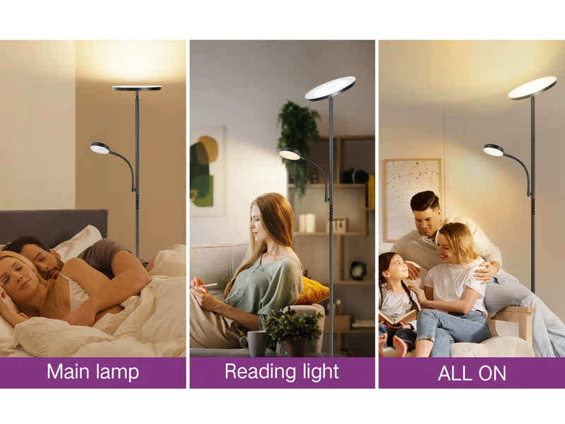 Syskon LED Uplighter Reading Lamp